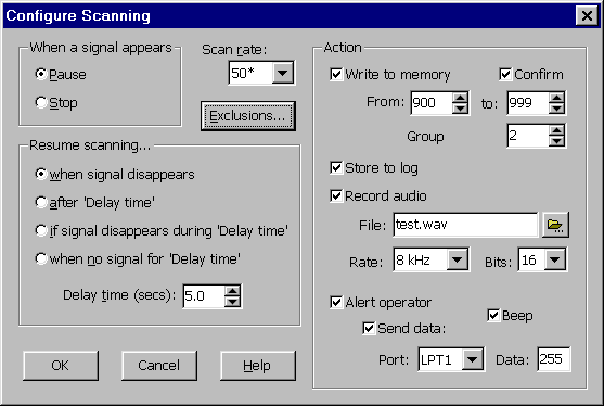 3000 Series Scanner Configuration